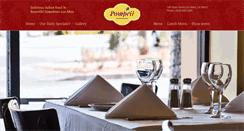 Desktop Screenshot of pompeiiristorante.com